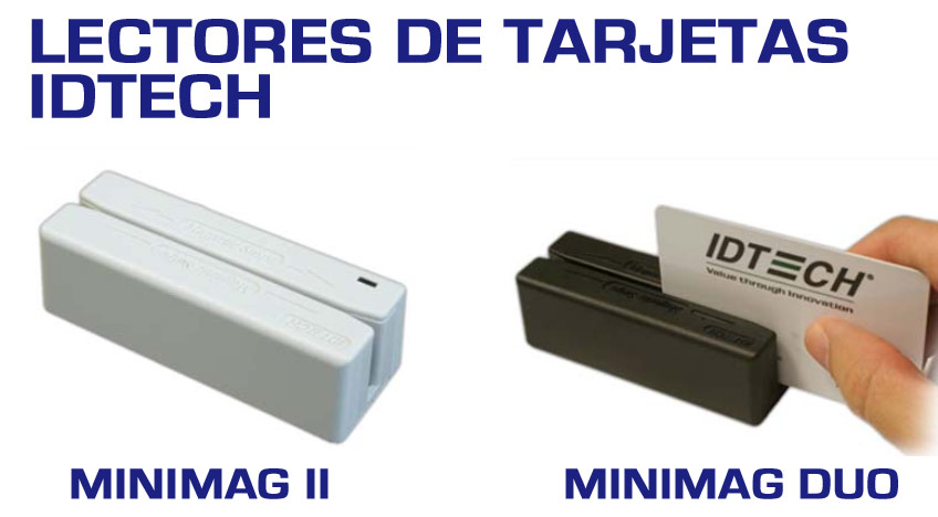 lector-de-tarjetas-magneticas-idtech MinimagII y Minimag Duo